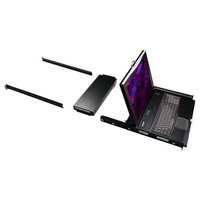 Black Box KVT417A-16CATX console a rack 43,2 cm (17") 1280 x 1024 Pixel Nero 1U