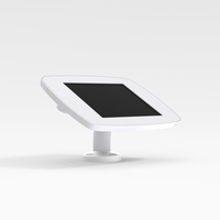 Bouncepad Swivel Desk | Apple iPad Mini 4/5 Gen 7.9 (2015 - 2019) | White | Covered Front Camera and Home Button |