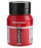 Amsterdam Standard Acrylfarbe 500 ml Rot Flasche