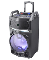 Aiwa KBTUS-700 portable/party speaker Zwart 80 W