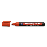 Edding 300 marcador permanente Rojo 10 pieza(s)