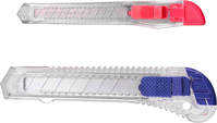 kwb 026890 utility knife Blue, Pink, Red, Yellow Snap-off blade knife