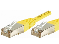 CUC Exertis Connect 856849 Netzwerkkabel Gelb 1 m Cat6 S/FTP (S-STP)