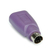 Value PS/2 - USB Tastatur-Adapter, violett