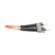 Tripp Lite N318-03M InfiniBand/fibre optic cable 3 M LC ST OM1 Narancssárga