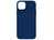 Njord byELEMENTS Suede MagSafe Case for iPhone 15 Plus, Blau