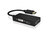 ICY BOX IB-AC1031 DisplayPort DVI-D + VGA (D-Sub) + HDMI Zwart