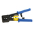 LogiLink WZ0037 Kabel-Crimper Kombinationswerkzeug Schwarz, Blau