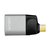 LogiLink CUA0203 cambiador de género para cable USB Type-C HDMI tipo A (Estándar) Negro, Gris