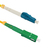 Qoltec 54334 fibre optic cable 5 m LC SC Yellow