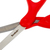 3M 1407 stationery/craft scissors Universal Straight cut Red