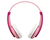 JVC HA-KD10W Hoofdtelefoons Draadloos Hoofdband Muziek Bluetooth Roze