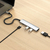 Satechi ST-P4SS hálózati csatlakozó USB C-típus 10000 Mbit/s Ezüst