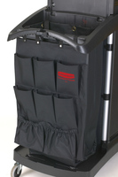 Aufbewahrer mit Beutel aus Stoff, Rubbermaid, Farbe: Schwarz Polyester