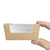Colpac Kompostierbare Pappboxen mit Sichtfenster für kleine Kuchen Kleine
