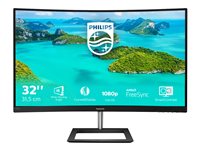 PHILIPS 322E1C 32" VA Curved Monitor, 1920x1080, 4ms, HDMI 1.4 /VGA,/ DisplayPort, Speaker