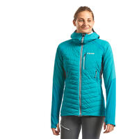 Women’s Synthetic Hybrid Mountaineering Down Jacket Sprint - Blue - XL