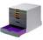Durable VARICOLOR Desktop Organiser 7 Drawer Colour Coded Modular Storage | A4+
