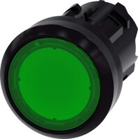 Drucktaster 22mm, rund, grün 3SU1001-0AB40-0AA0
