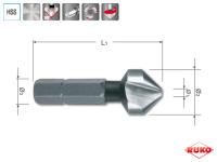 RUKO W102314 Senker Bit 90° HSS Kurz 8,3 mm