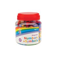 Purple Peach Magnetic Numbers and Symbols (Pack of 624) 007