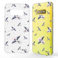 NALIA Pattern Case compatible with Samsung Galaxy S10e, Ultra-Thin Silicone Motif Design Phone Cover Protector Soft Skin, Slim Shockproof Gel Bumper Protective Backcover Heart S...