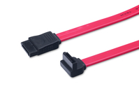 SATA connection cable. L-type F/F. 0.5m. 90ø l-angled - straight.