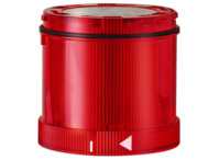 LED-Dauerlichtelement ultrabright, Ø 70 mm, rot, 24 VDC, IP65