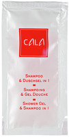 Shampoo & Duschgel Cala; 10 ml; weiß; 1000 Stk/Pck