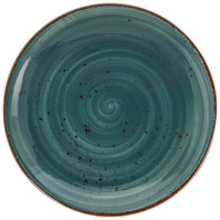 Teller flach Nebro; 25 cm (Ø); blau; rund; 6 Stk/Pck