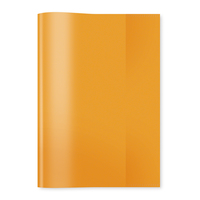 Heftschoner PP A4 transparent/orange