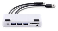 USB-C Attach Hub 7 Port for iMac - USB-C Gen 2 (10G), 3x USB 3.0 (1x BC1.2/1.5A), SD&microSD card r Docks & Port Replicators