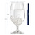 LEONARDO Trinkglas DAILY Set aus 6 Wassergläsern, Vol. 370 ml, 6er Set, spülmaschinenfest, 063311 Maße