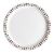 Carlisle Spanish Tile Dinner Plates - Melamine 230(�)mm/ 9" Pack Quantity - 48