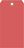 Anhängeetiketten - Fluoreszierend-Rot, 15.9 x 7.9 cm, Manilakarton, Für innen