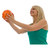 Glockenball, Hörball, Motorikball, Klangball für Sehbehinderte, ø 15 cm