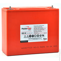 Batterie(s) Batterie plomb pur Powersafe SBS40 12V 38Ah M6-V