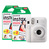 Instax Mini 12 Instant Camera with 40 Shot Film Pack - Clay White