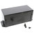 Hammond 1411FBNBK Utility Metal Flanged Case 127x76x56mm Aluminium Black