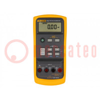 Meter: kalibrator; spanning,stroom; VDC: 0÷100mV,10V; I DC: 0÷24mA