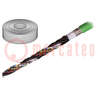 Wire: test lead cable; chainflex® CF111.D,hybrid; green-yellow