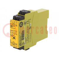 Module: safety relay; PNOZ XV1P; Usup: 24VDC; IN: 5; OUT: 3; -10÷55°C