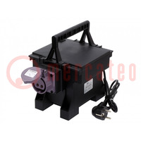 Transformer: protective; 230VAC; 24V; 20.82A; Thermal class: Ta40B