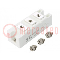 Module: diode-; dubbel serieel; 1,6kV; If: 165A; D2; Ufmax: 1,4V