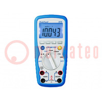 LCR meter; LCD; 4,5 digit (11000); L accuracy: ±(2%+0.2mH)
