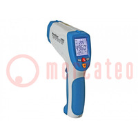Infrared thermometer; LCD; -50÷1200°C; Accur.(IR): ±(1%+1°C)