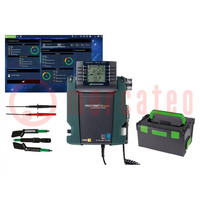Medidor: instalación eléctrica; LCD; VAC: 0÷600V; PROFITEST; IP40