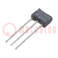 Transistor: NPN; bipolar; 160V; 1.5A; 1W
