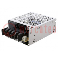 Alimentation: impulsions; pour le montage; 25W; 15VDC; 1,7A; OUT: 1