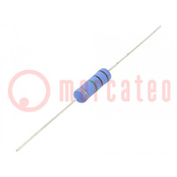 Resistor: metal oxide; 1MΩ; 3W; ±5%; Ø5.5x16mm; -55÷155°C